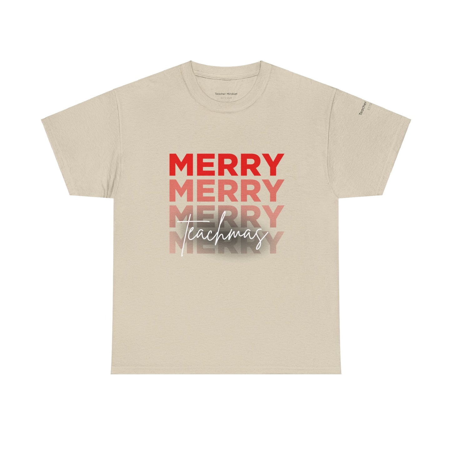 Cotton Tee - Merry Teachmas