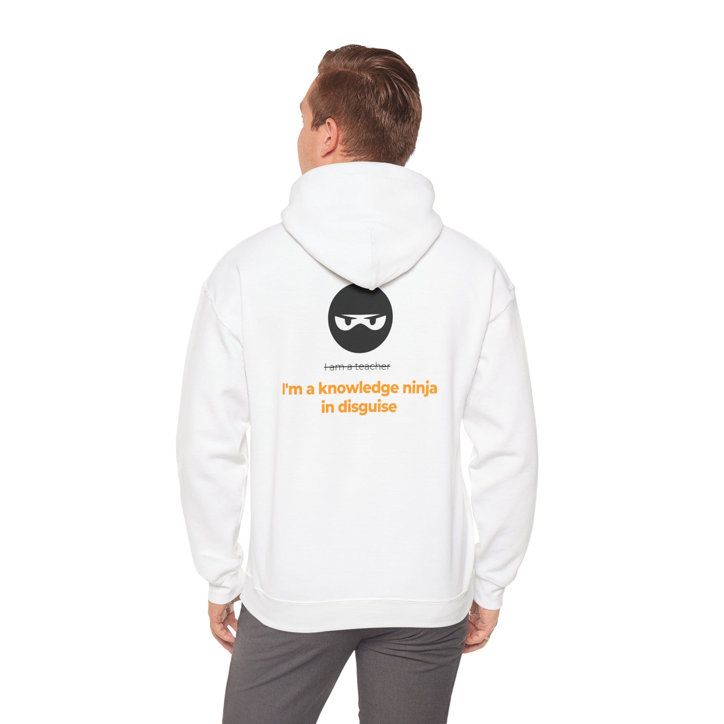 I'm a knowledge ninja in disguise Hooded Sweatshirt