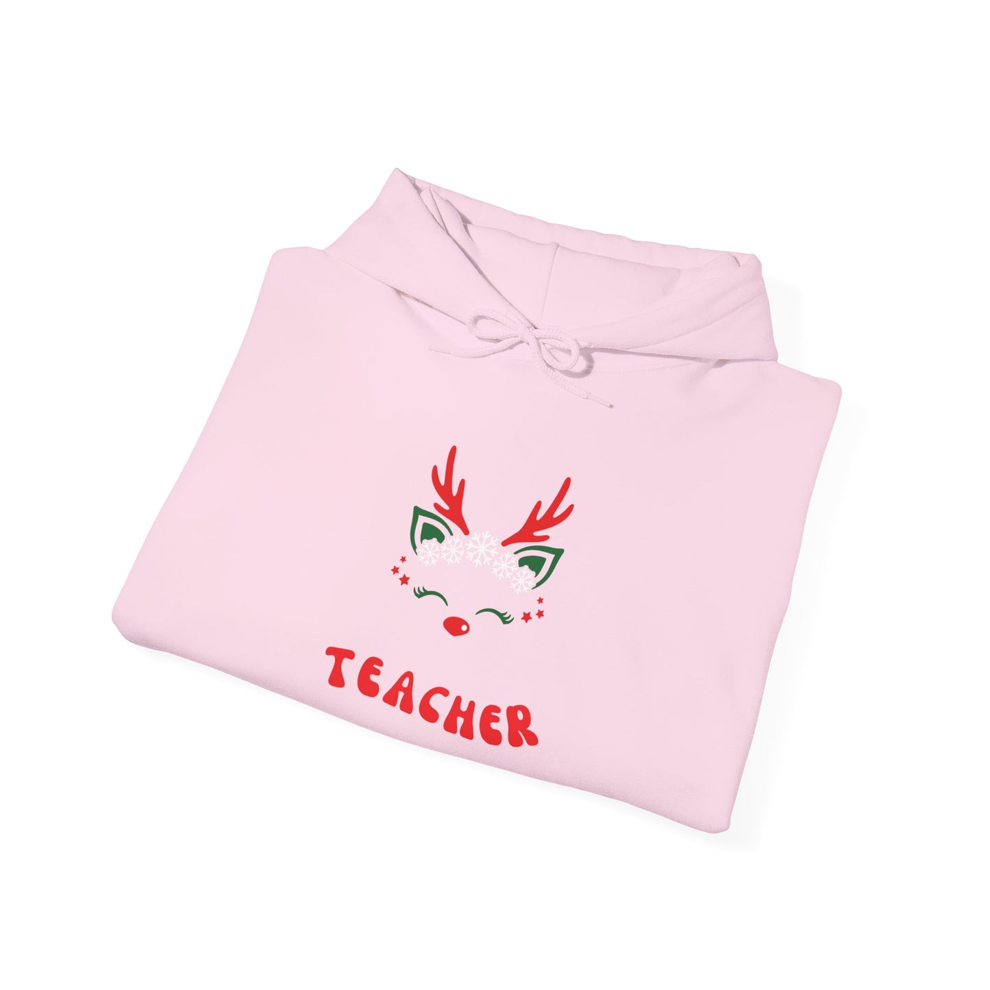Festive Teacher Hooded Sweatshirt