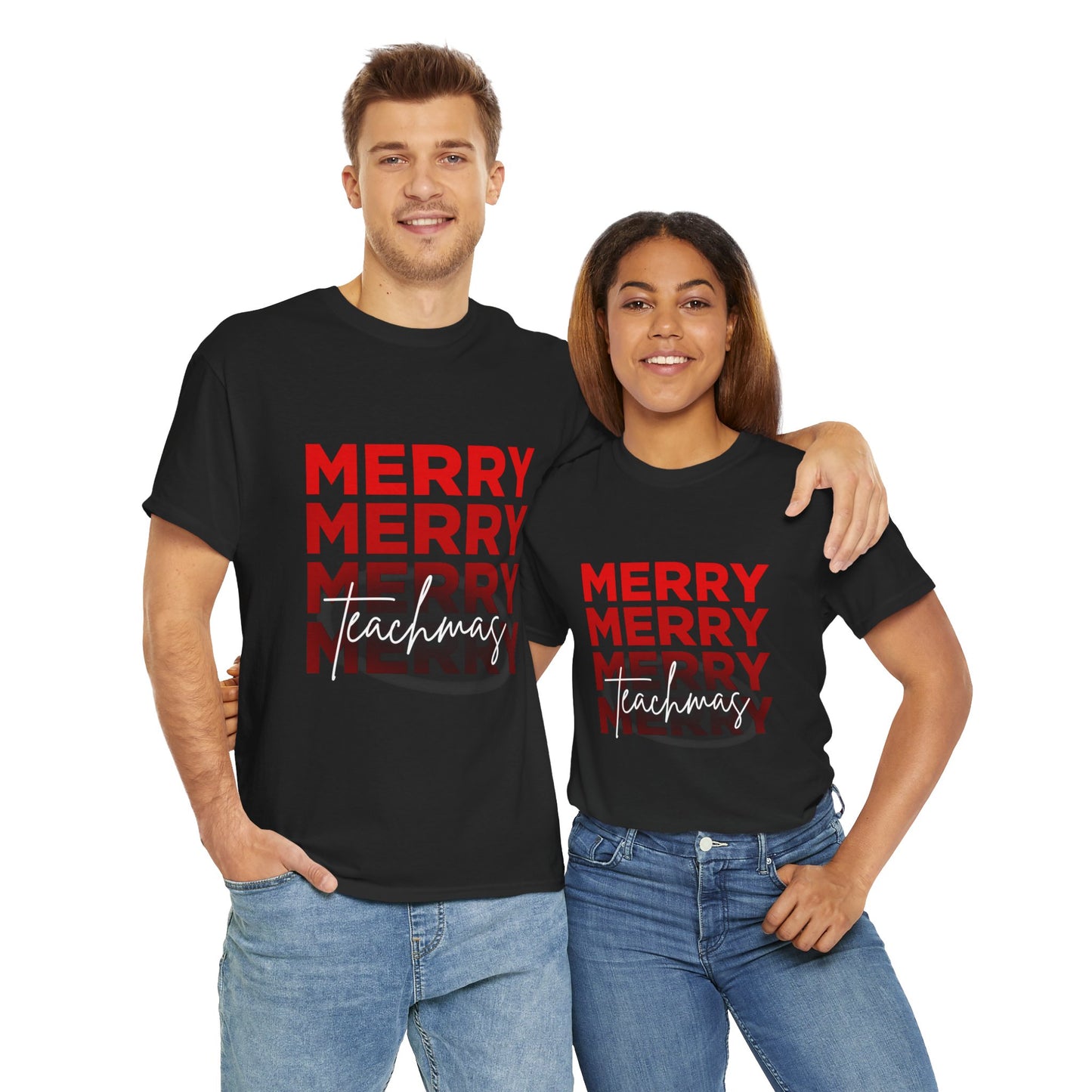 Cotton Tee - Merry Teachmas