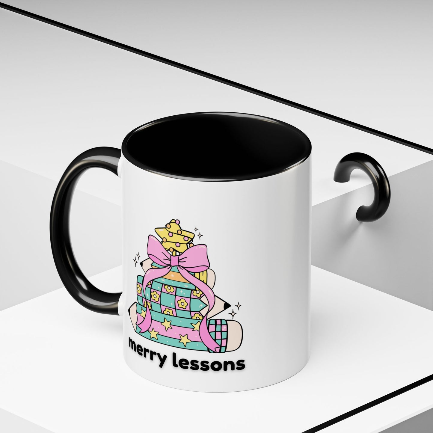 Accent Coffee Mug (11, 15oz) - Merry Lessons