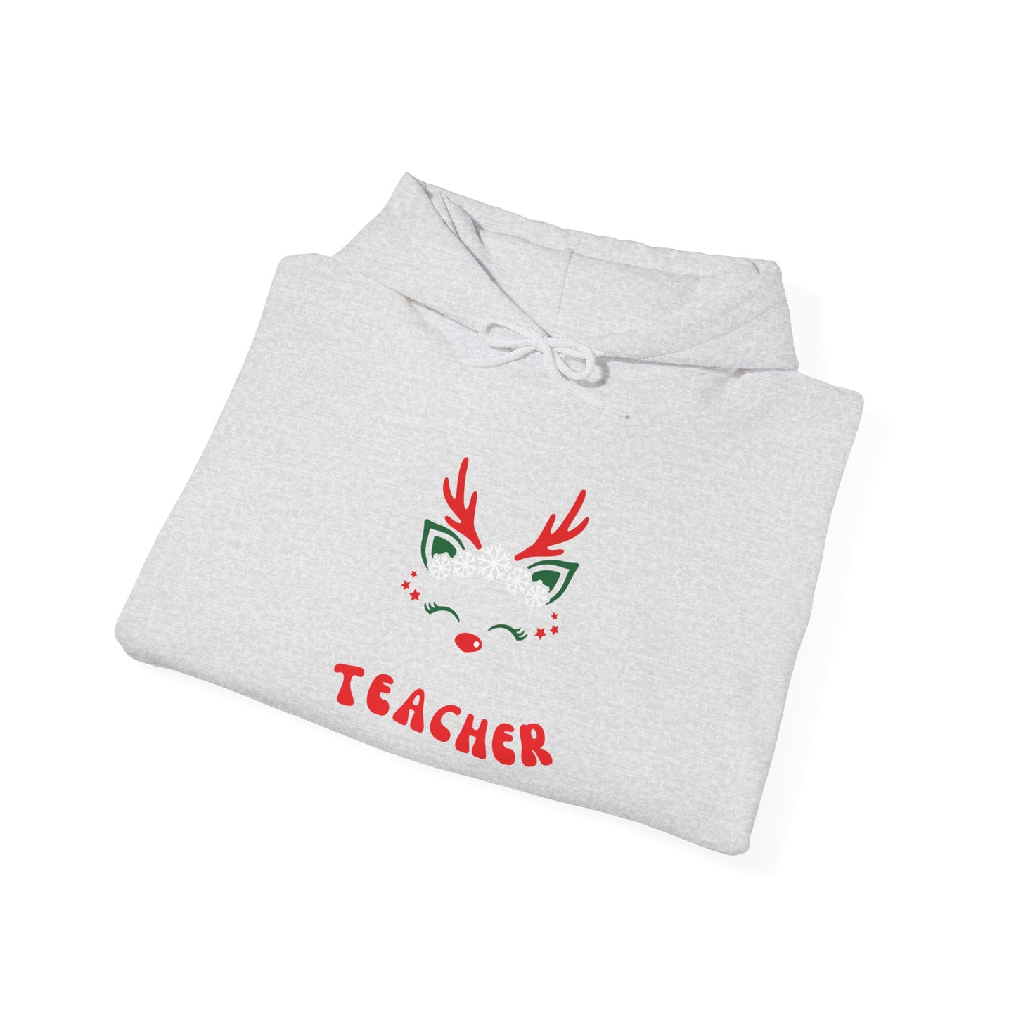 Festive Teacher Hooded Sweatshirt