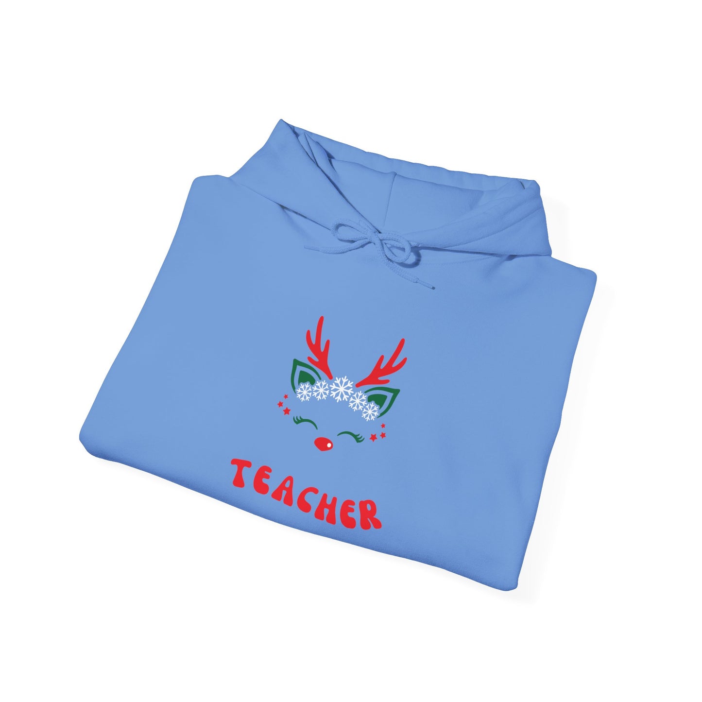 Festive Teacher Hooded Sweatshirt