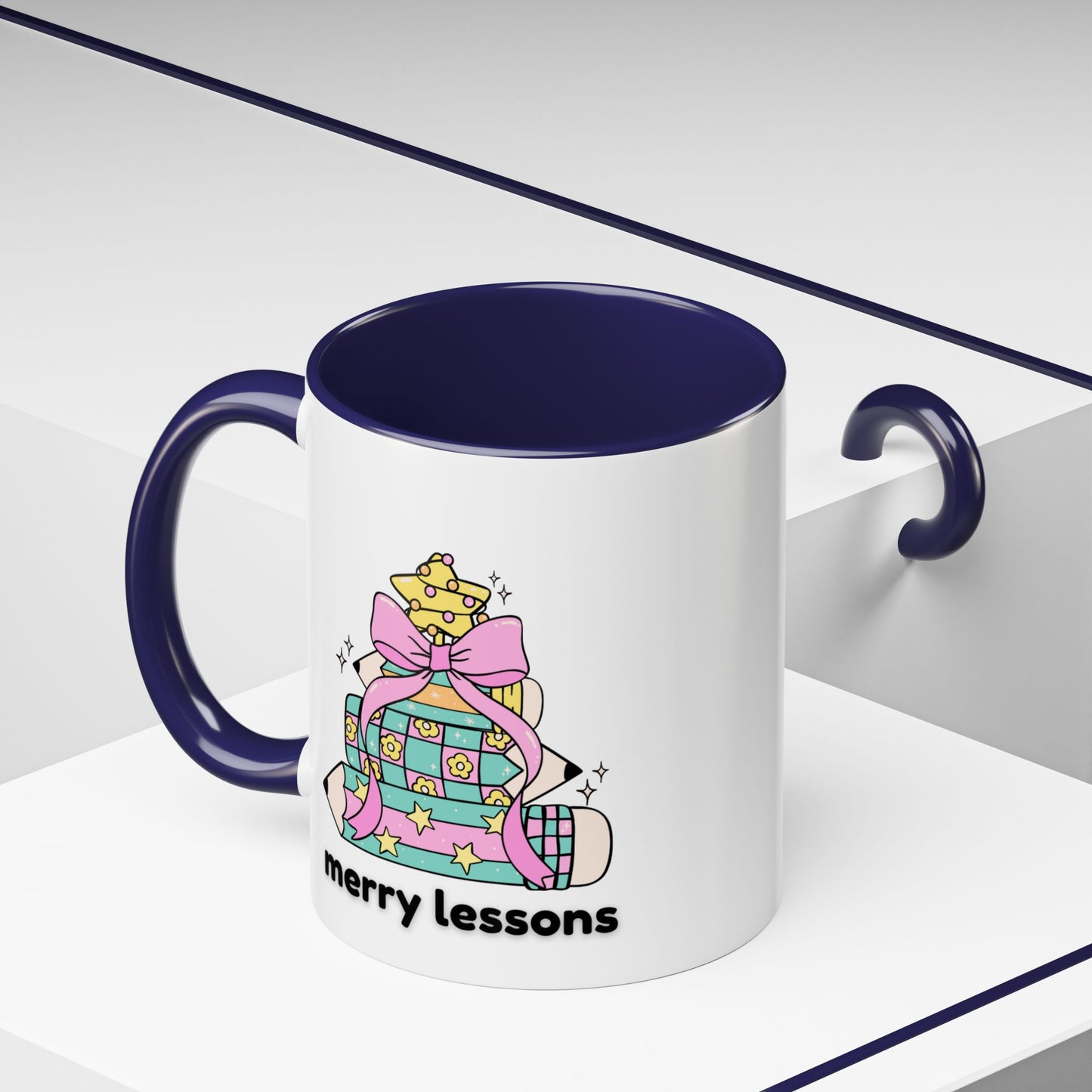 Accent Coffee Mug (11, 15oz) - Merry Lessons