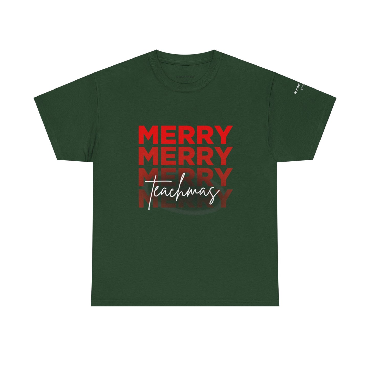Cotton Tee - Merry Teachmas