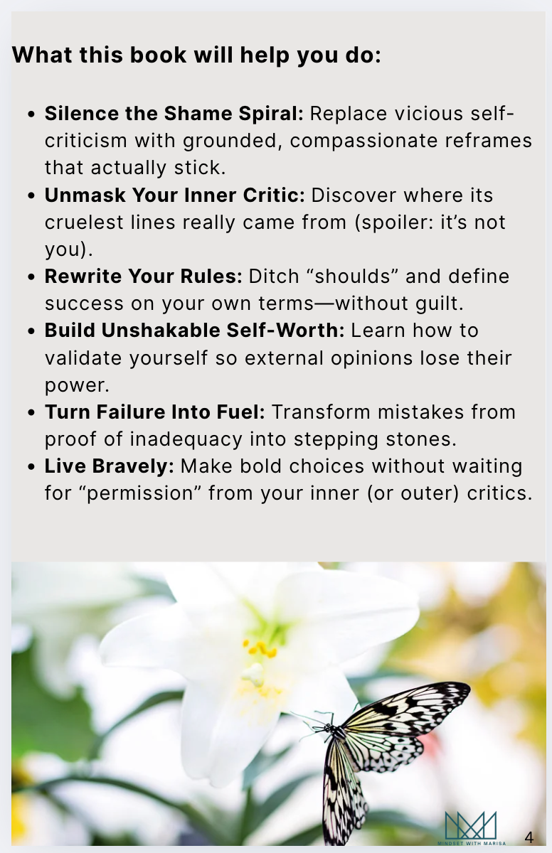 Embracing Your Inner Critic and Learn to Love Yourself More