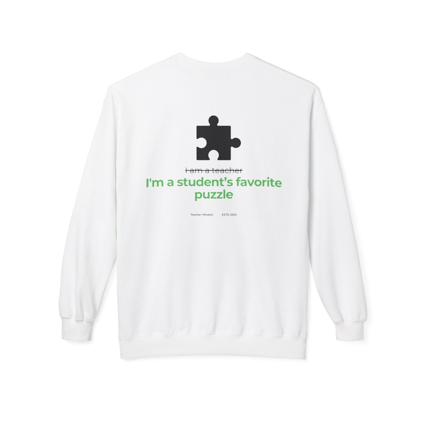 I'm a student’s favorite puzzle Fleece Sweatshirt