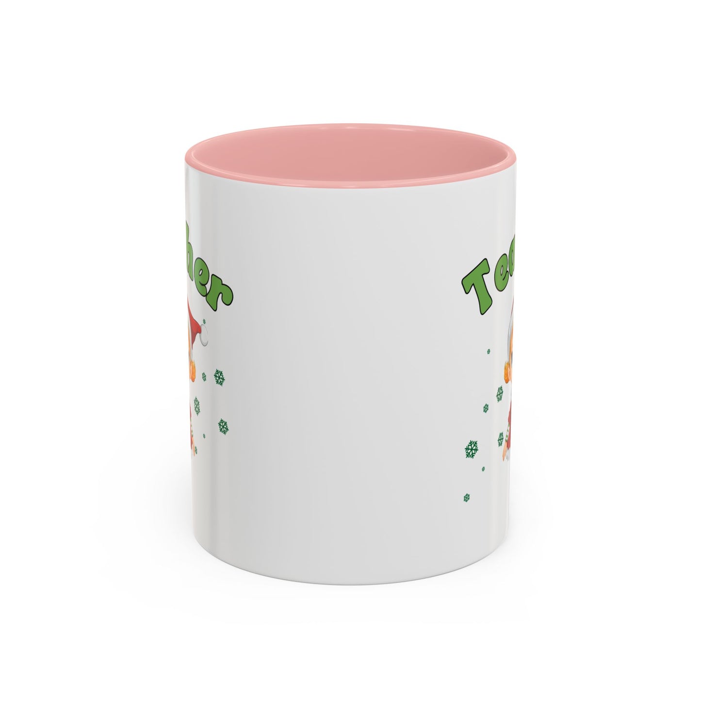 Teacher Elf Accent Coffee Mug (11, 15oz)