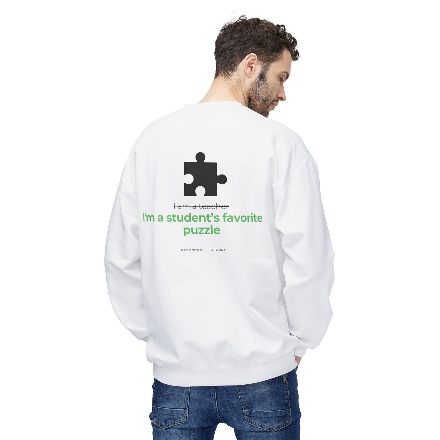 I'm a student’s favorite puzzle Fleece Sweatshirt