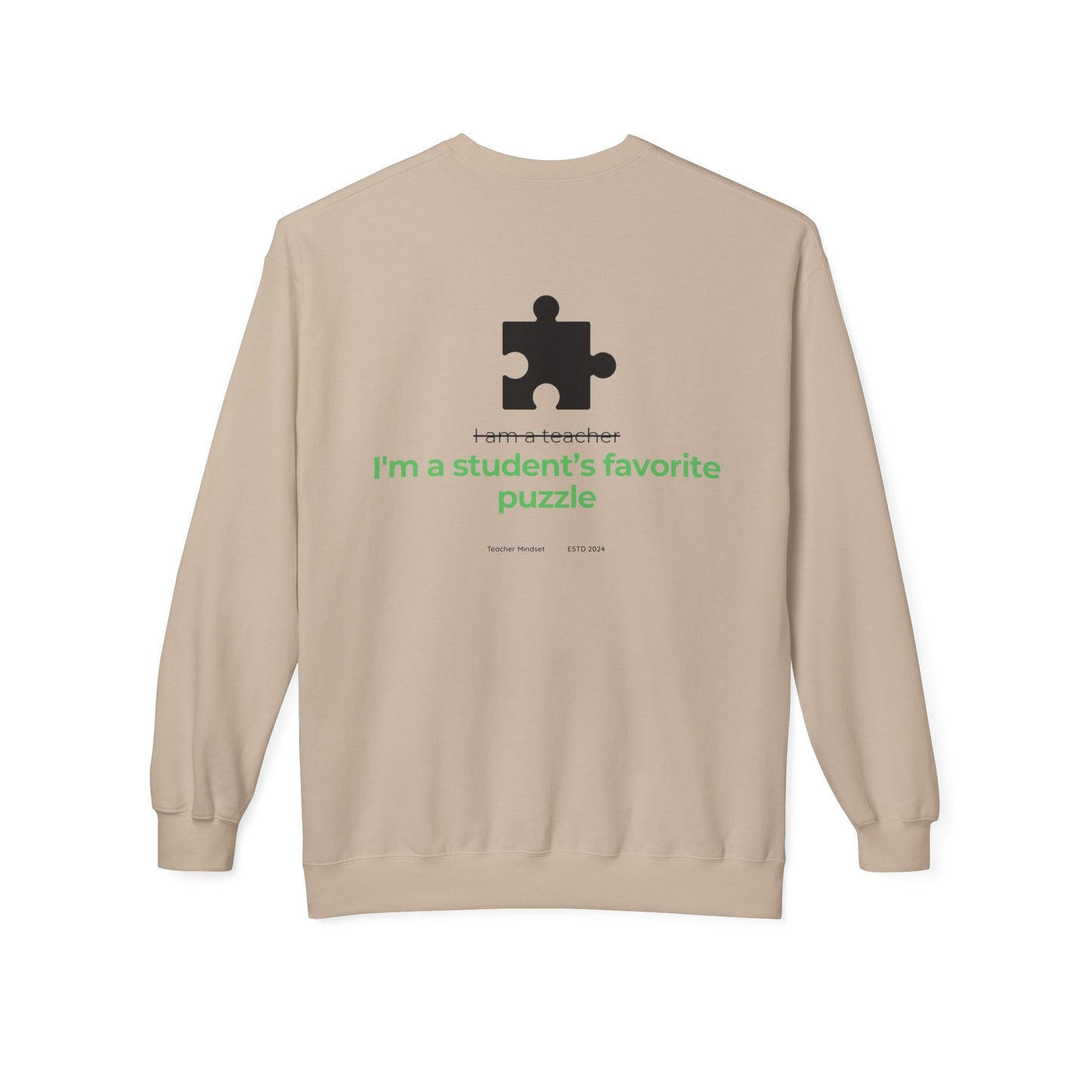 I'm a student’s favorite puzzle Fleece Sweatshirt