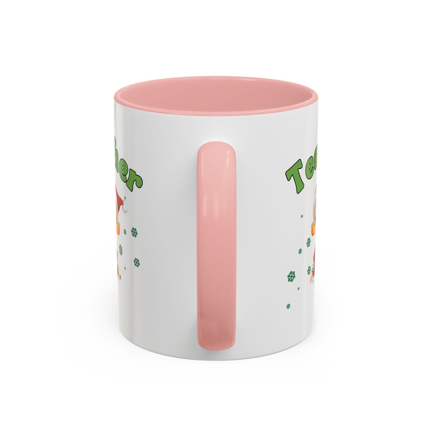 Teacher Elf Accent Coffee Mug (11, 15oz)