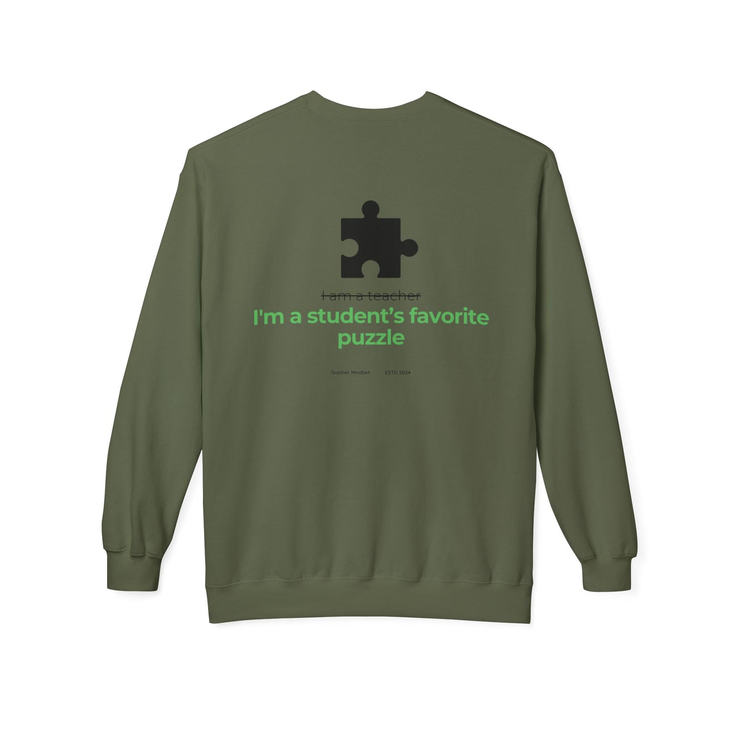 I'm a student’s favorite puzzle Fleece Sweatshirt