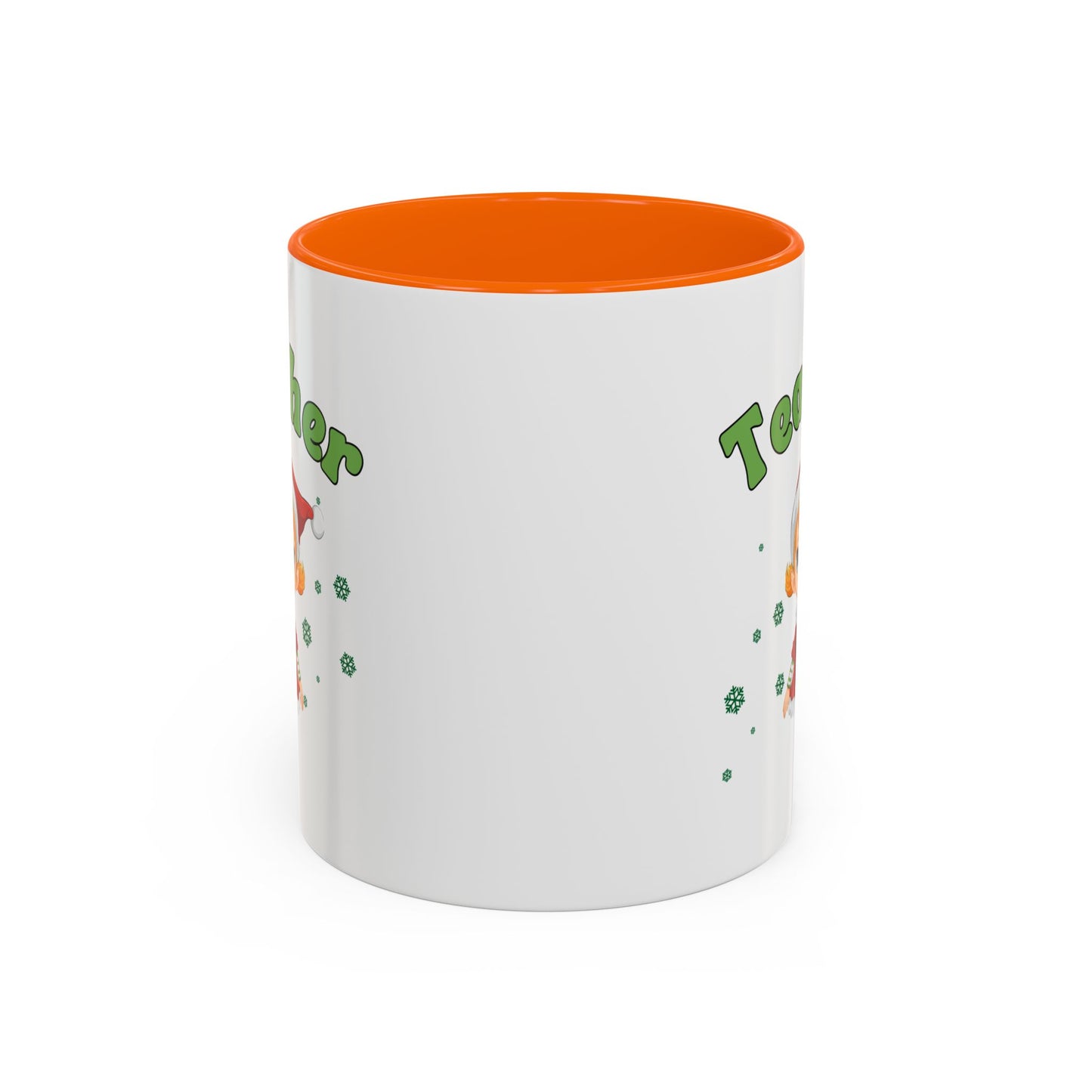 Teacher Elf Accent Coffee Mug (11, 15oz)