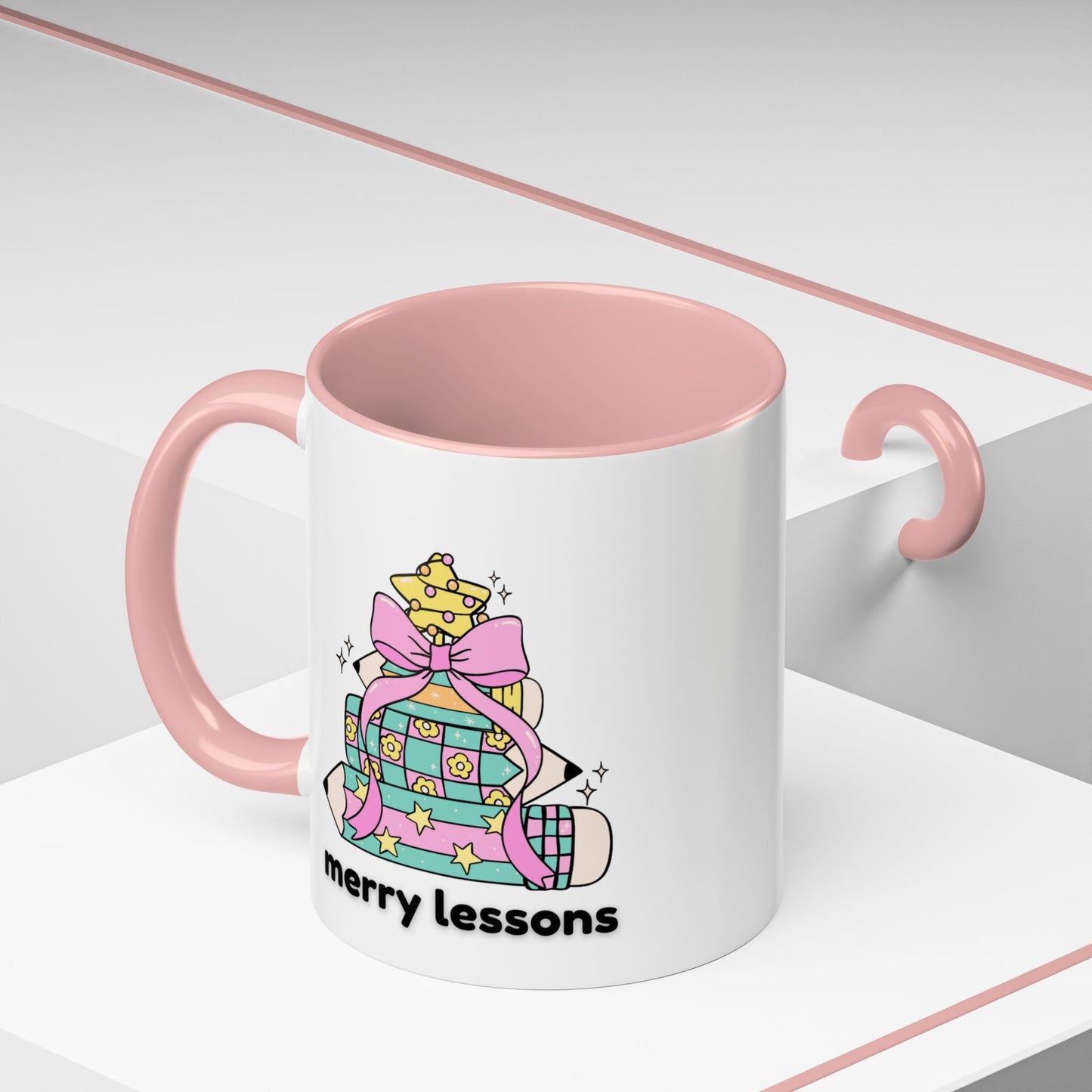 Accent Coffee Mug (11, 15oz) -  Merry Lessons